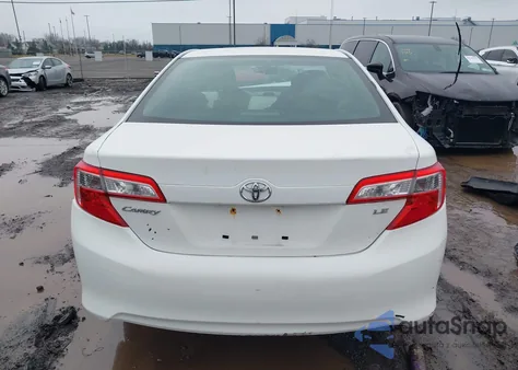 2013 Toyota Camry Le from USA, damaged, VIN 4T4BF1FK2DR303724